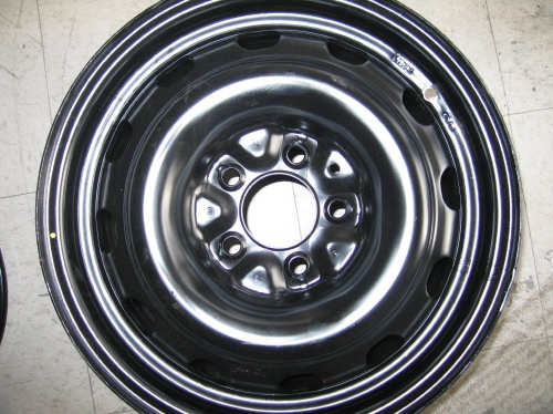 01-02 Caravan, Town and Country steel wheels, rims