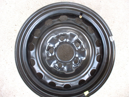 Mazda steel wheels, rims