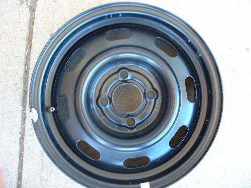 Sentra steel rims