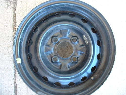 Sentra steel wheels