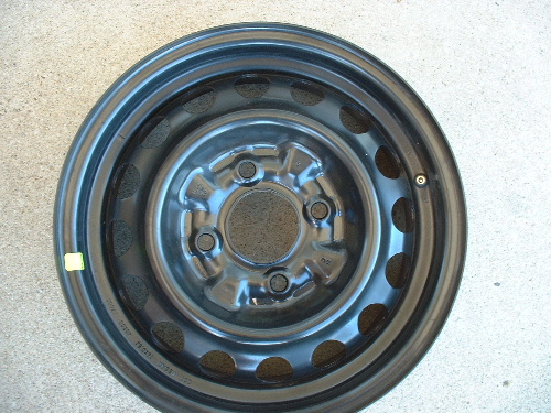 Sentra steel wheels