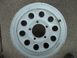 Suzuki steel wheels