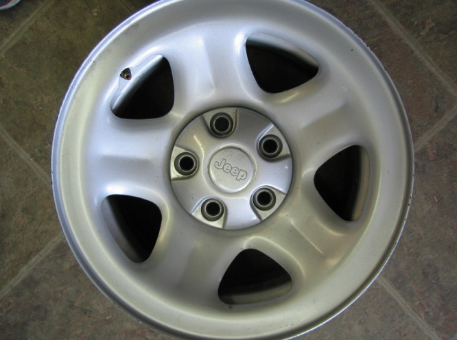 93-05 Jeep steel wheels