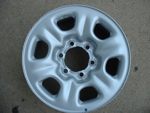 03-07 4 Runner steel rims